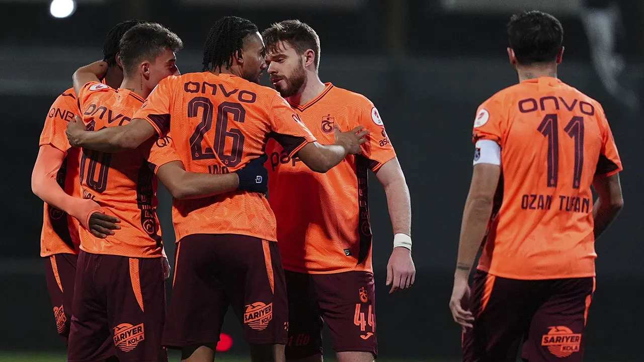 Trabzonspor'dan Türkiye Kupası'nda yarım düzine gol
