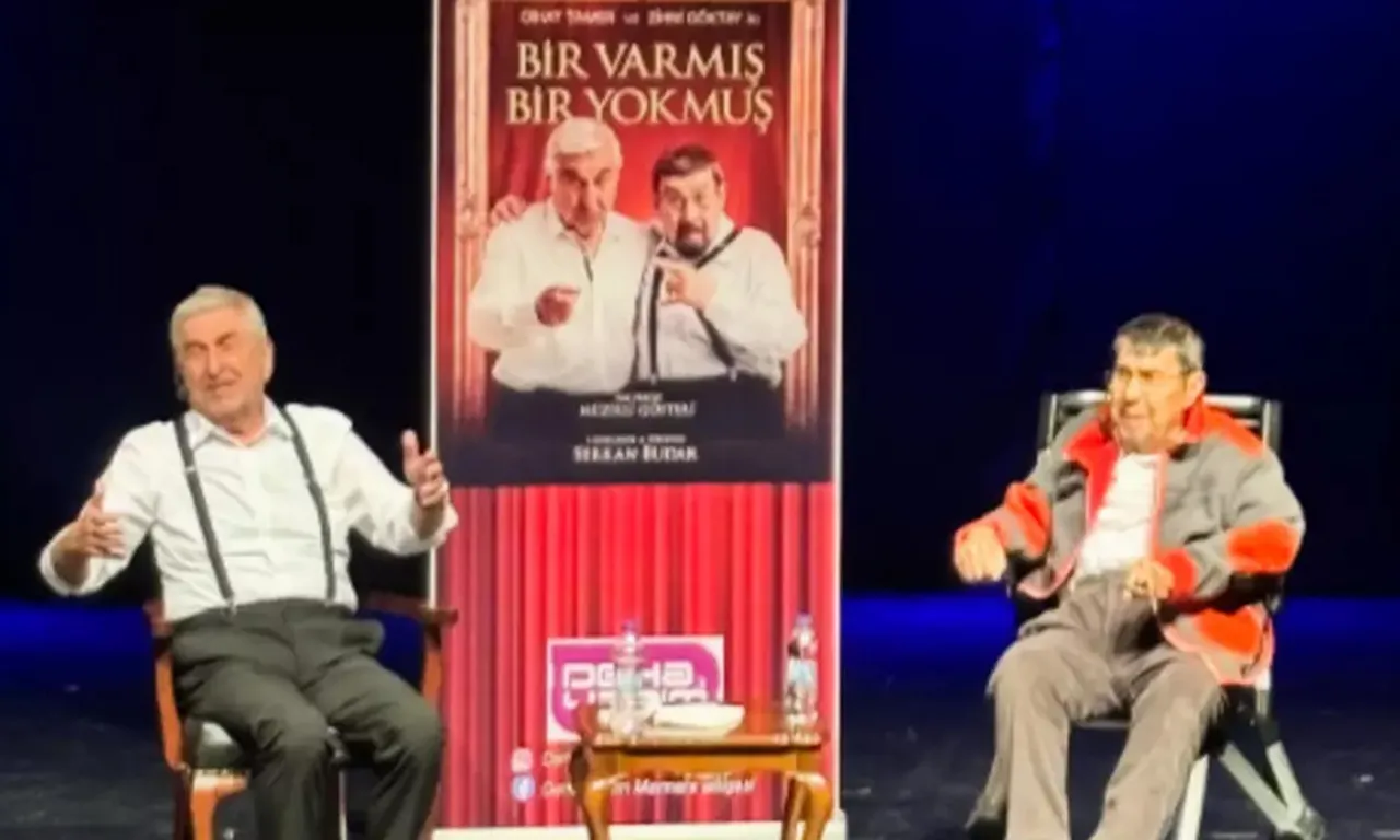 Usta oyuncu Zihni Göktay, kalça kırığına rağmen sahneye çıkarıldı