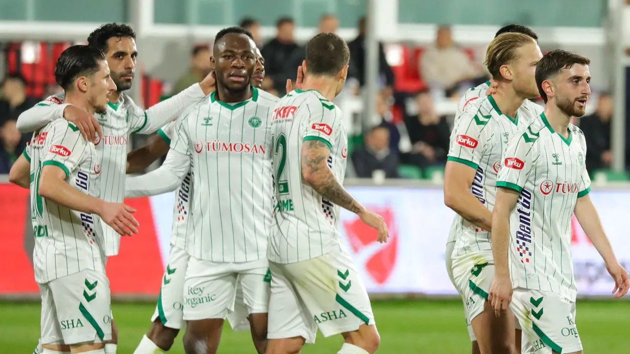 Konyaspor, Bodrum'da 3 puanı aldı