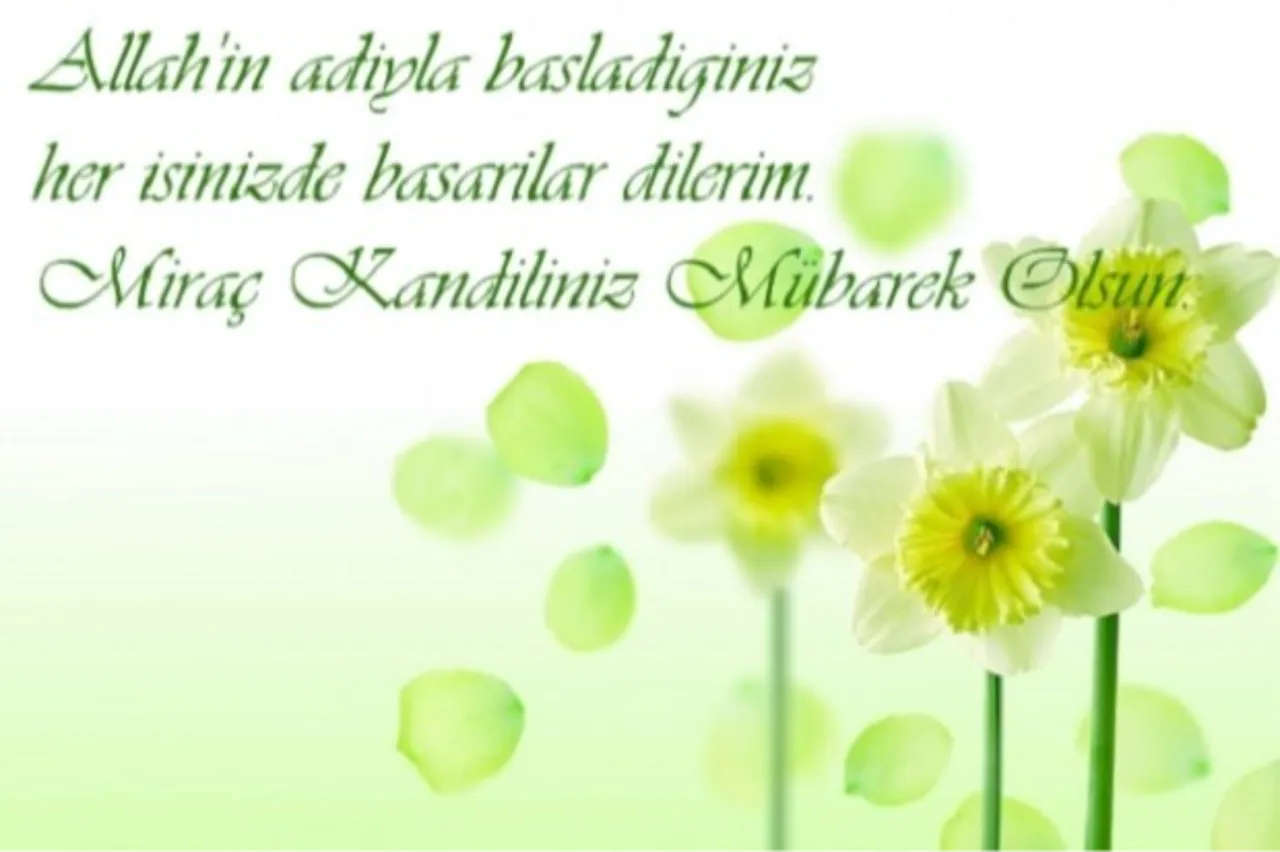 Hadisli Mirac Kandili Mesajları