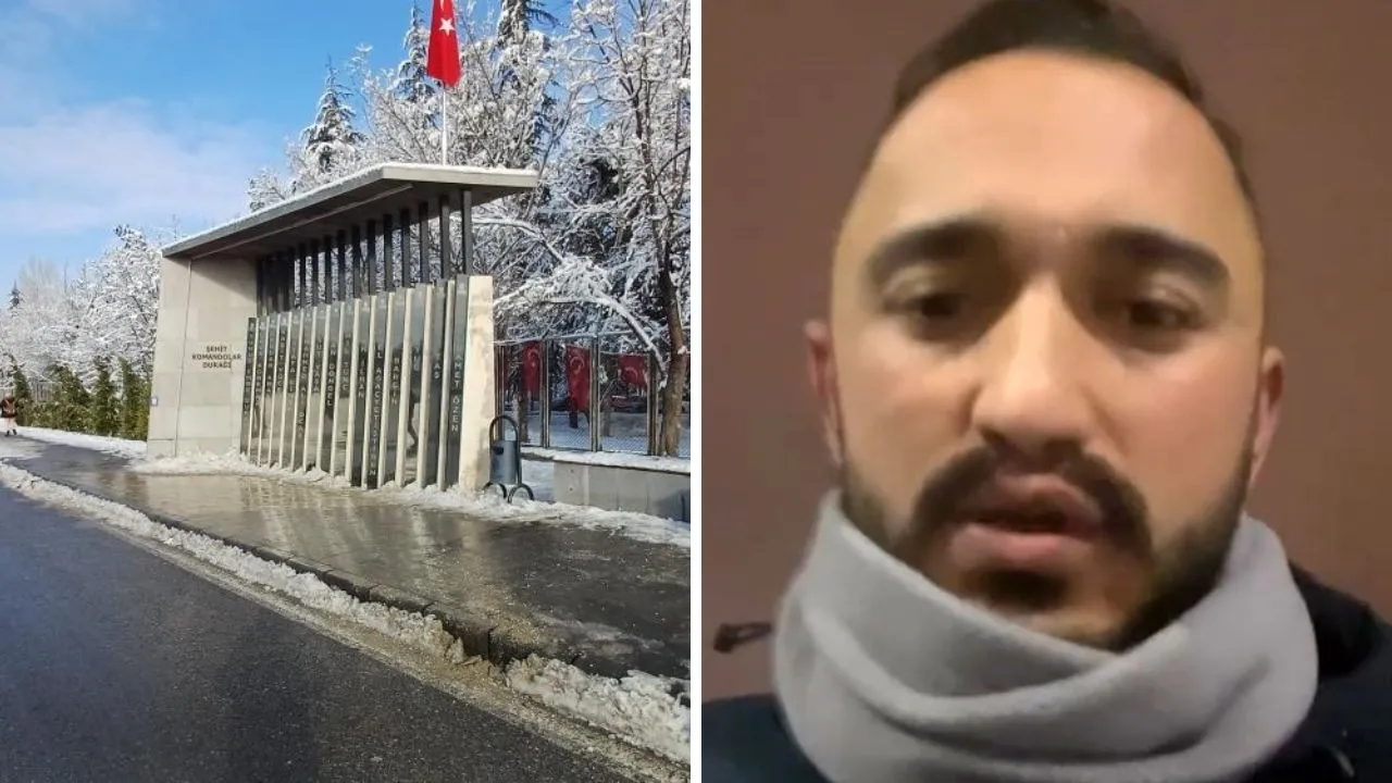 VİDEO İLE VEDALAŞTI