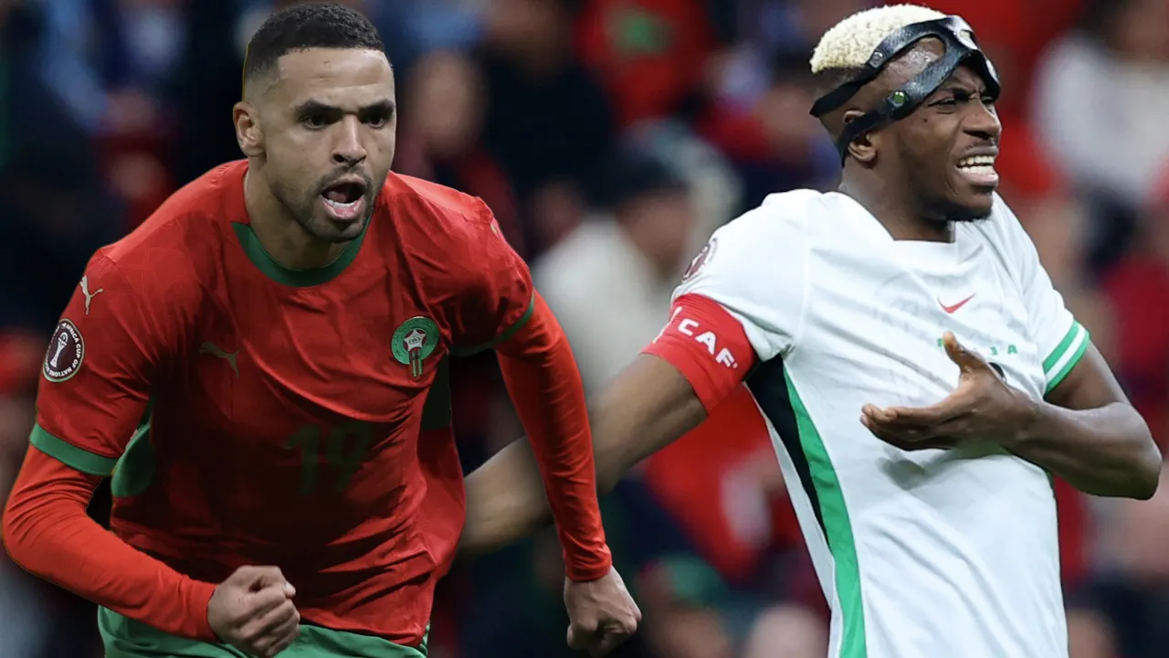 Victor Osimhen ile Youssef En-Nesyri kozlarını paylaştı: Afrika Kupası'nda finalin adı belli oldu