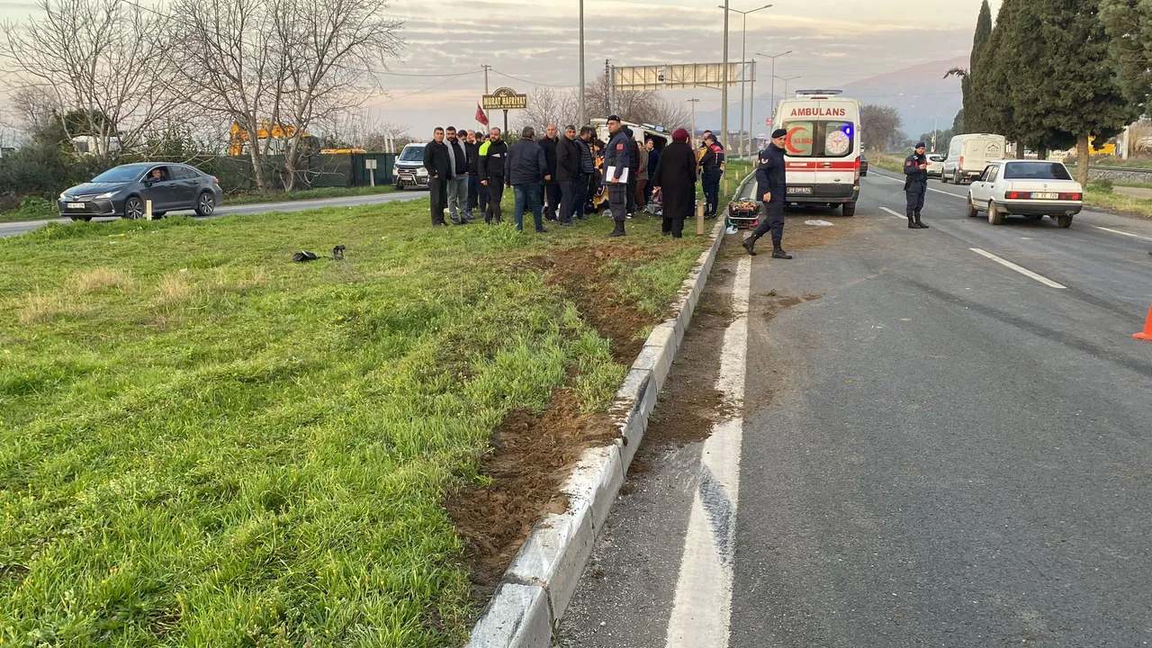 Aydın'da işçi servisi devrildi: Çok sayıda yaralı var