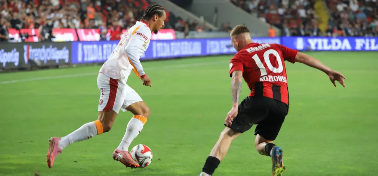 Galatasaray, bu sezon ligin ilk haftasında Gaziantep FK'yi 3-0 mağlup etti