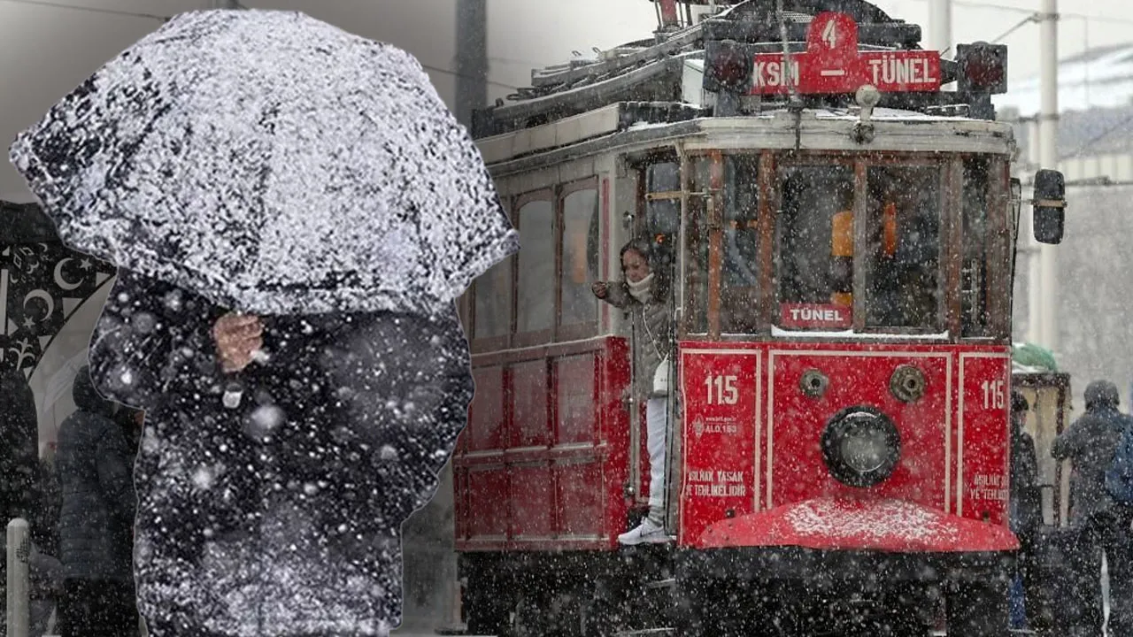 İSTANBUL'DA KAR YAĞIŞI BAŞLADI