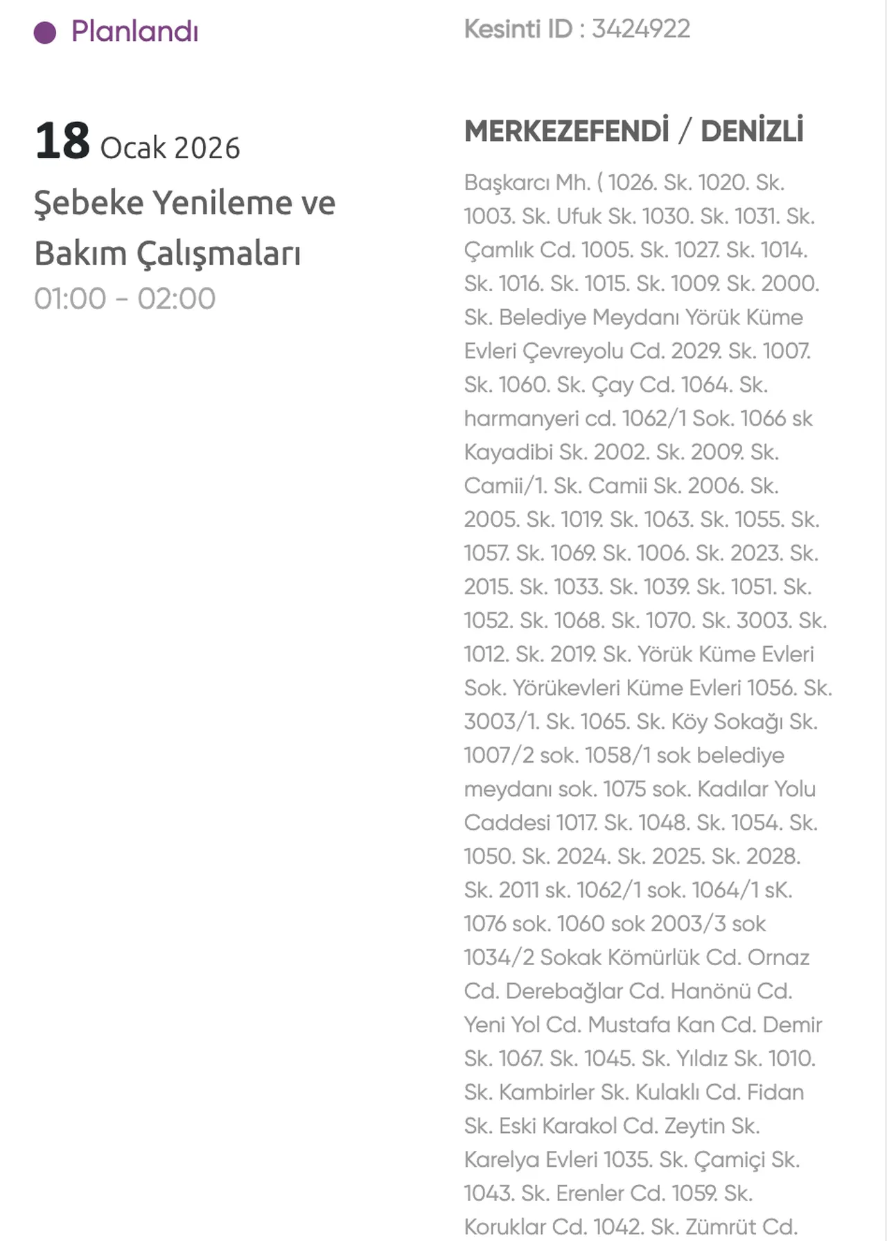 Denizli elektrik kesintisi: Hangi ilçelerde elektrikler ne zaman gelecek? (Pamukkale, Merkezefendi, Çivril)