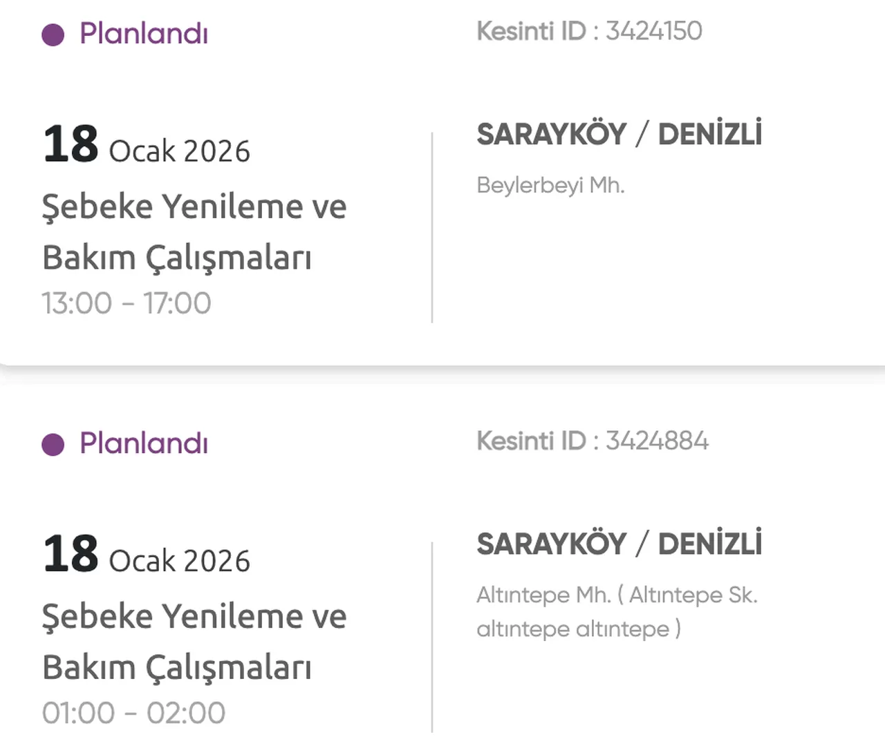 Denizli elektrik kesintisi: Hangi ilçelerde elektrikler ne zaman gelecek? (Pamukkale, Merkezefendi, Çivril)