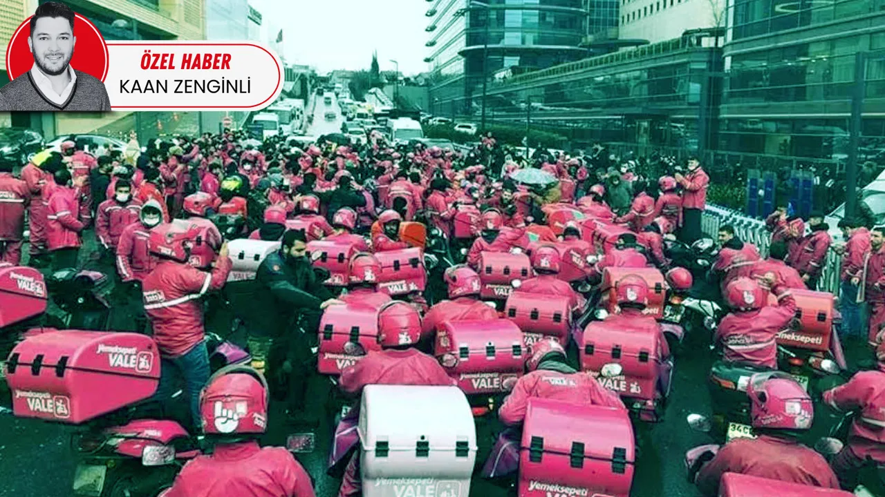 Kuryeler kontak kapatıyor