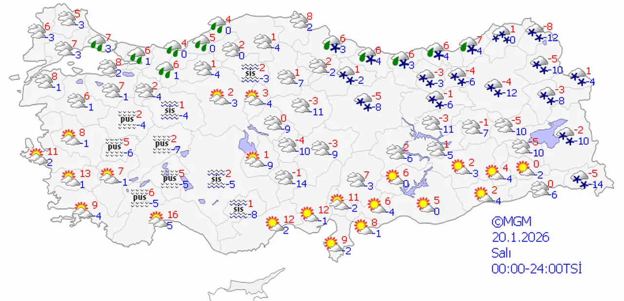 Yarın İstanbul'da kar yağacak mı? İstanbul Hava Durumu 18-22 Ocak 2026