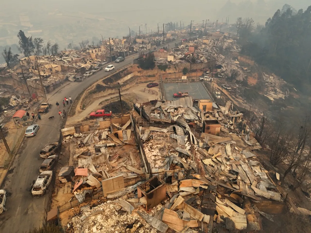 Şili'de alevler kontrolden çıktı! En az 15 ölü