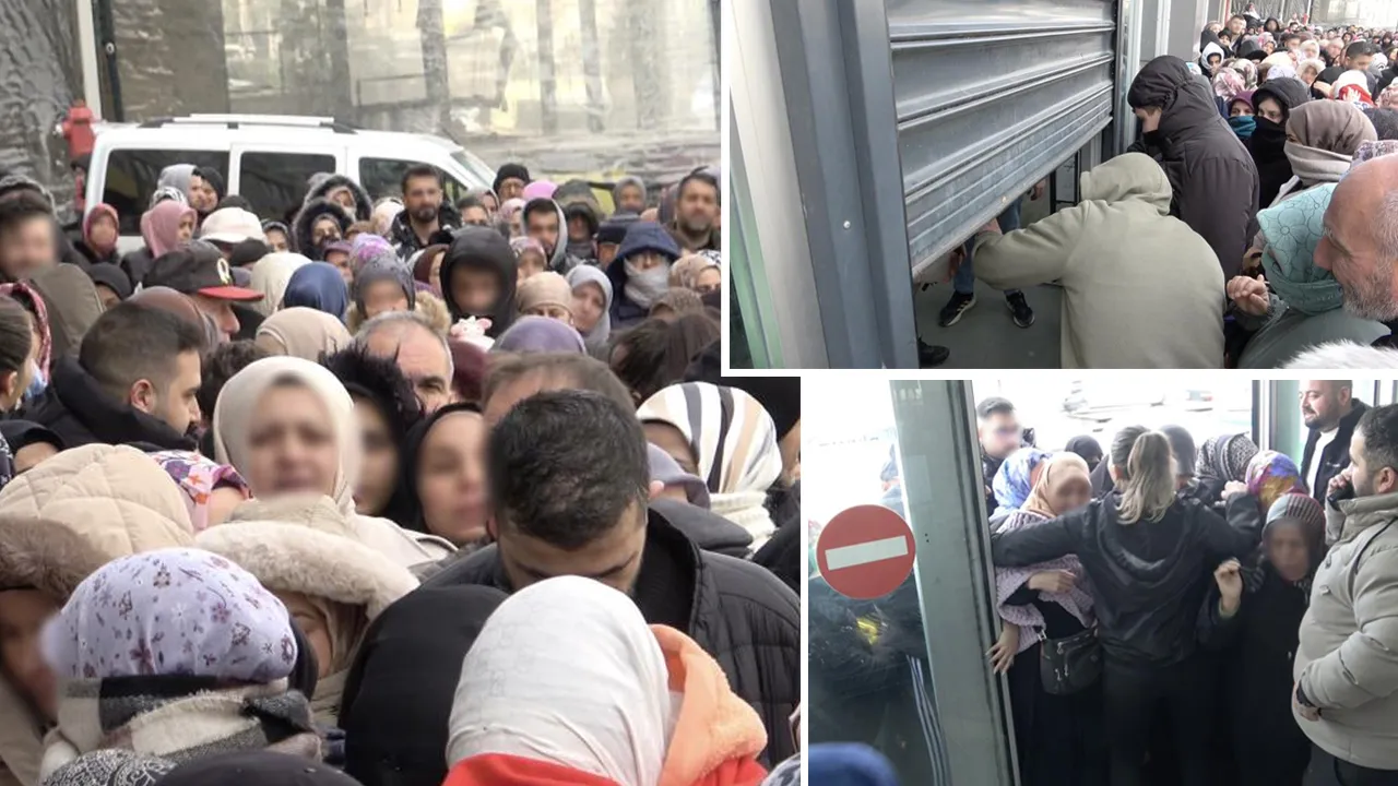 Duyan gitti, izdiham çıktı! Kadın erkek, genç yaşlı herkes akın etti...