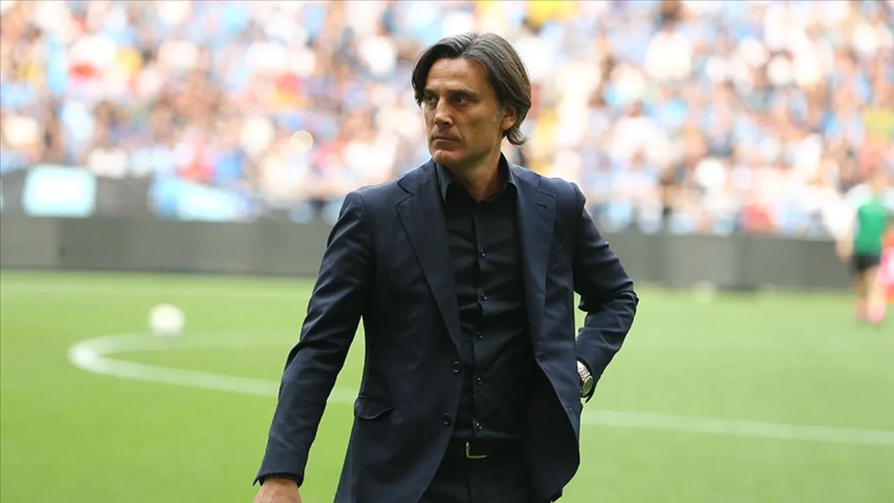 A Milli Takım Teknik Direktörü Vincenzo Montella tribünden izledi