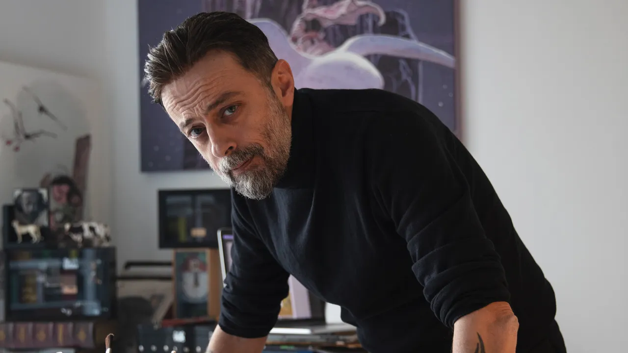 Perker, 'canlı sergi'yle sanatsever karşısında! Beş hafta boyunca çizecek