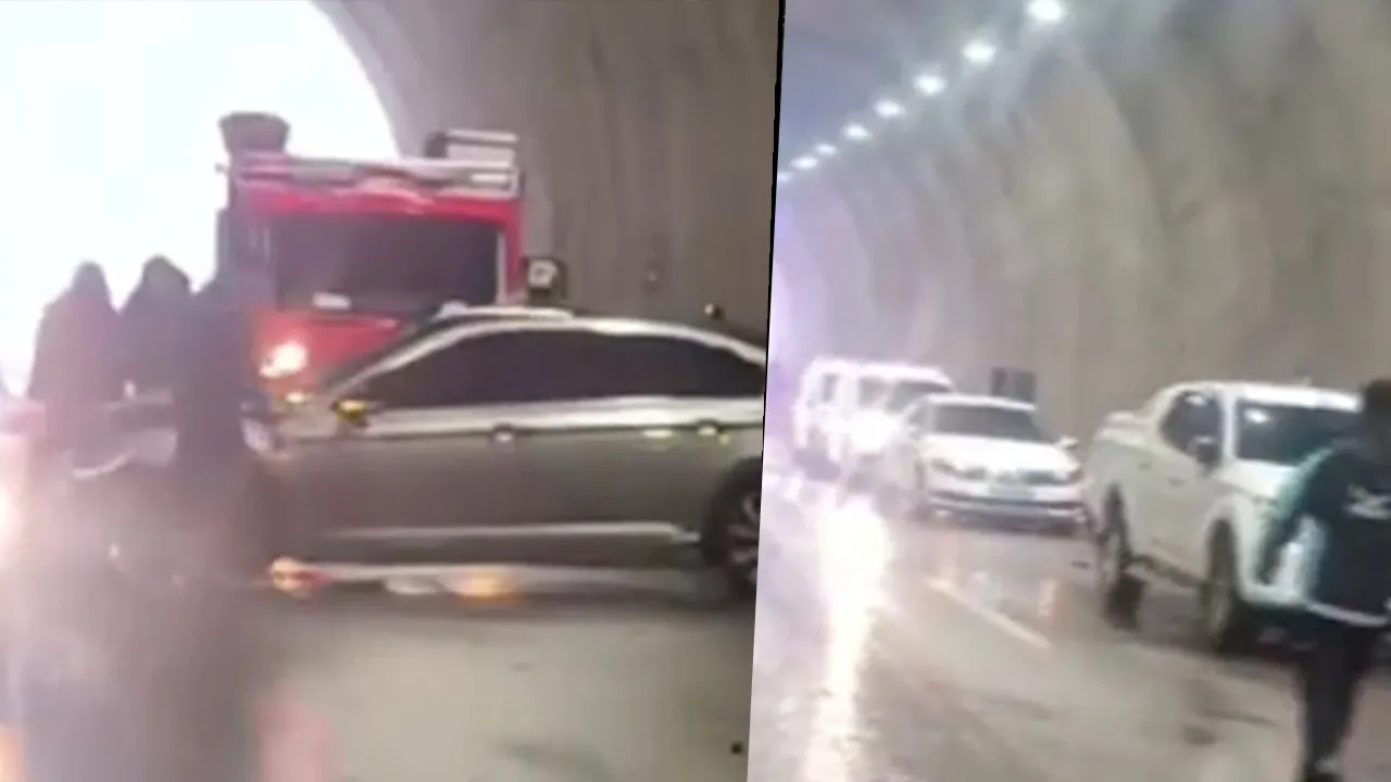 Şırnak-Cizre yolundaki tünelde dehşet anları! Ölü ve yaralılar var... 