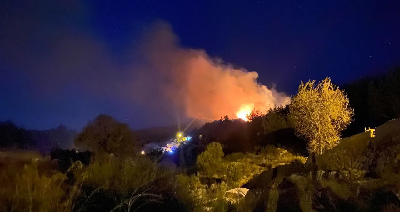 Antalya'da ormanlık alanda yangın! Ekipler bölgede