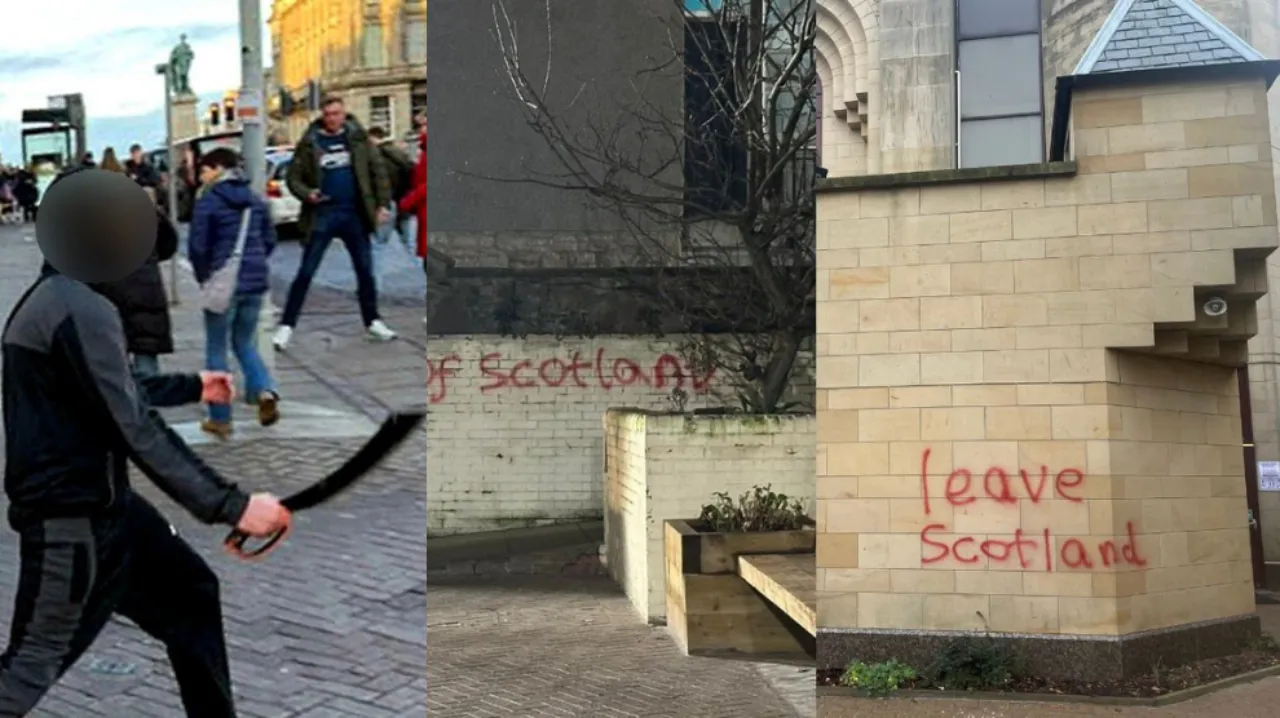 Baltalılar şehre indi! İskoçya’daki camiye terör saldırısı