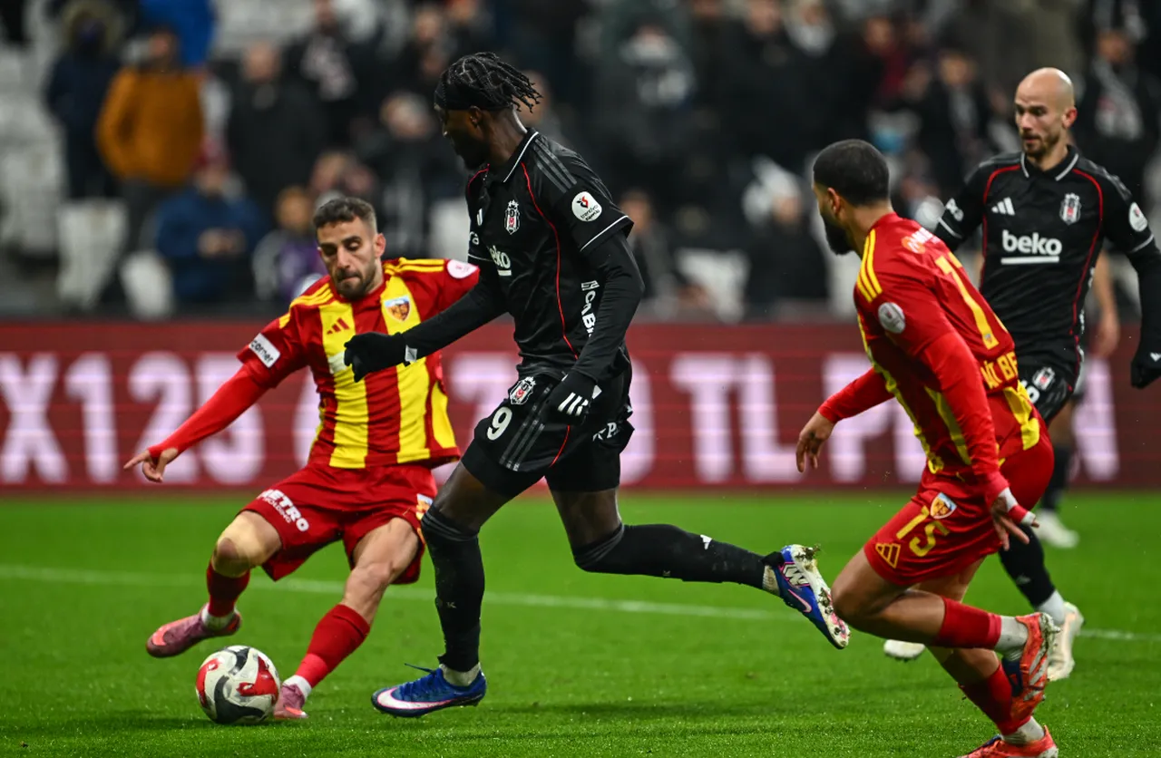 Beşiktaş Kayserispor maçı kaç kaç bitti, golleri kim attı?