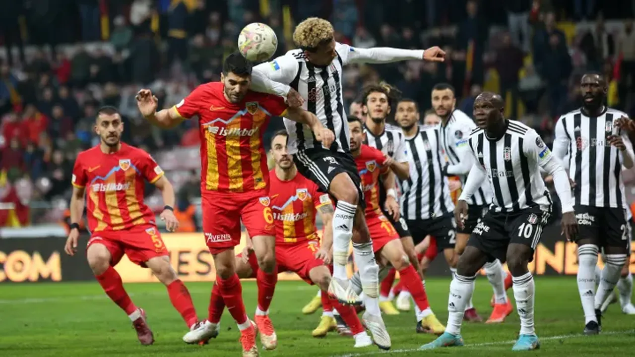 Beşiktaş Kayserispor maçında kimler eksik, kimler cezalı ve sakat? İşte muhtemel ilk 11