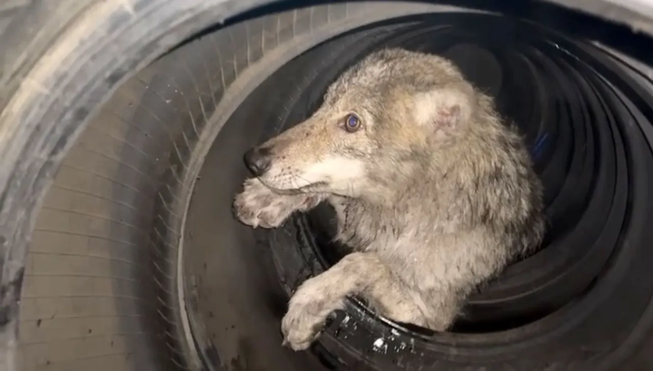 Bingöl'de şaşırtan olay! Şehir merkezindeki lastikçiye kurt girdi