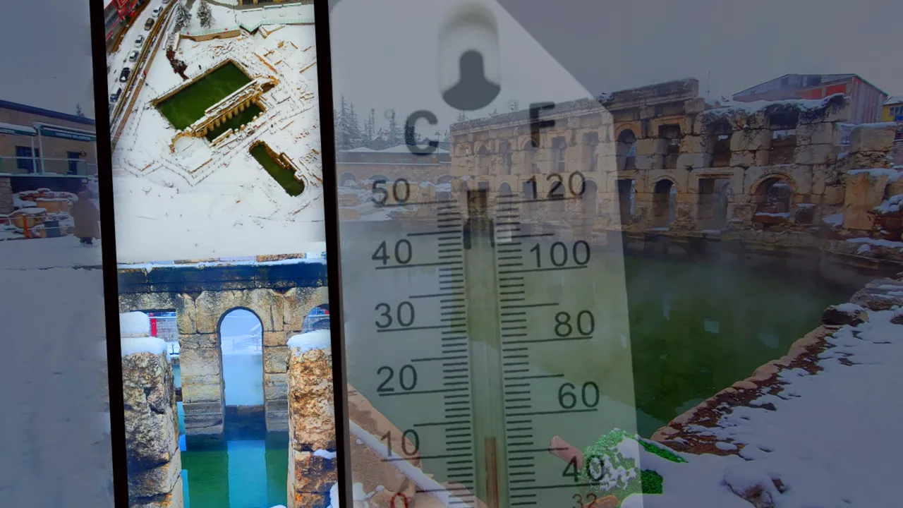 Dışarısı eksi 9, içerisi 50 derece! Kışın gizli rotasında ikisi bir arada