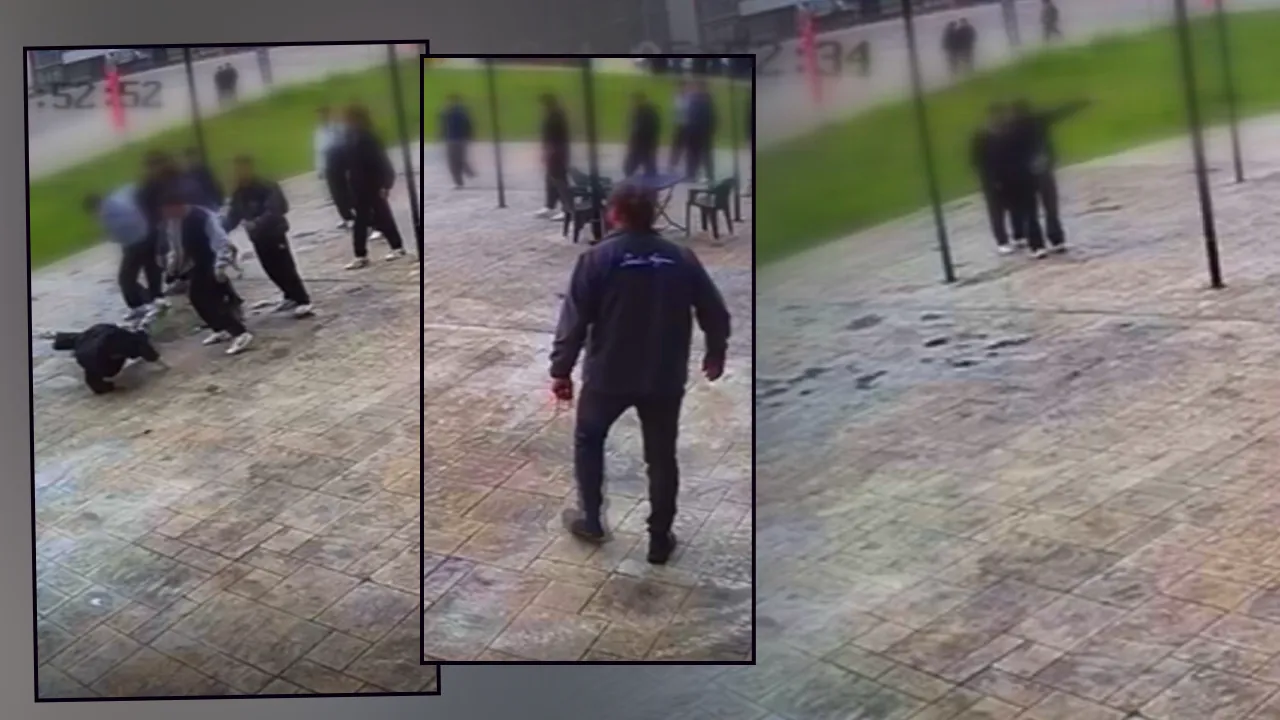 Karabük’te liseli gençlerden liseli gence öldüresiye darp