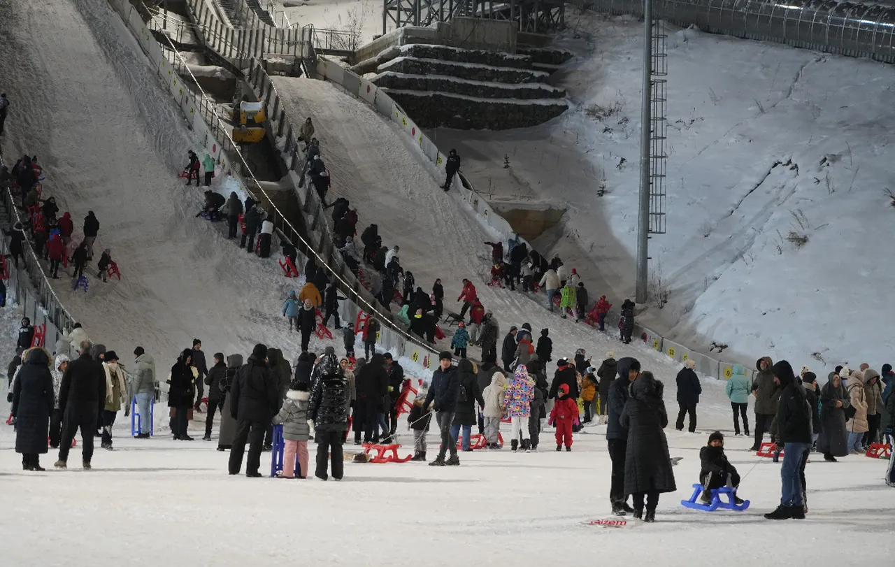 Kayak merkezlerinde sömestir yoğunluğu