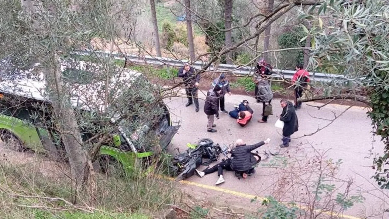 Kocaeli'de kaza! 20 yaşındaki Batuhan canından oldu