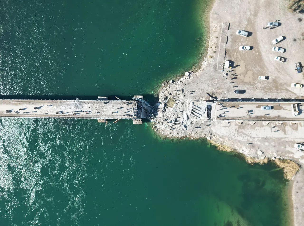 Suriye’de YPG tahribatı görüntülendi: