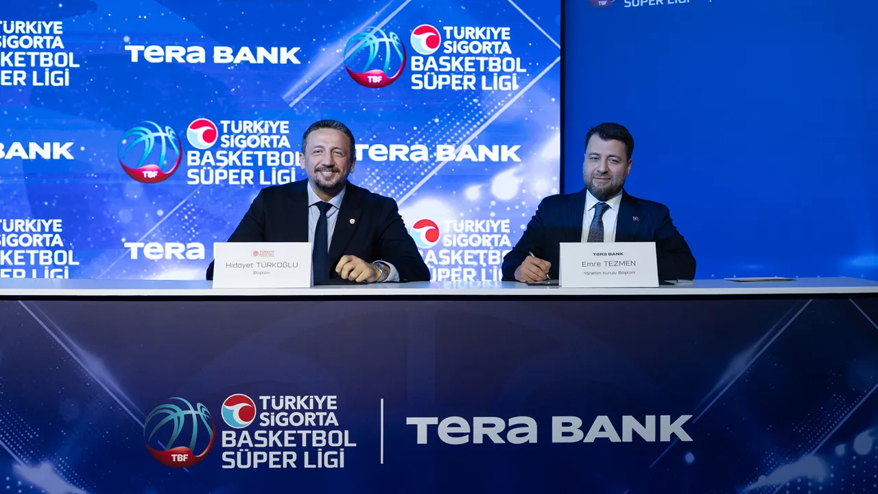 Tera Bank, Türkiye Sigorta Basketbol Süper Ligi’nin ana sponsoru oldu
