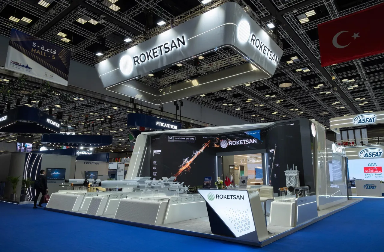 Türk füzeleri Doha’da vitrine çıktı! ROKETSAN gövde gösterisi yaptı