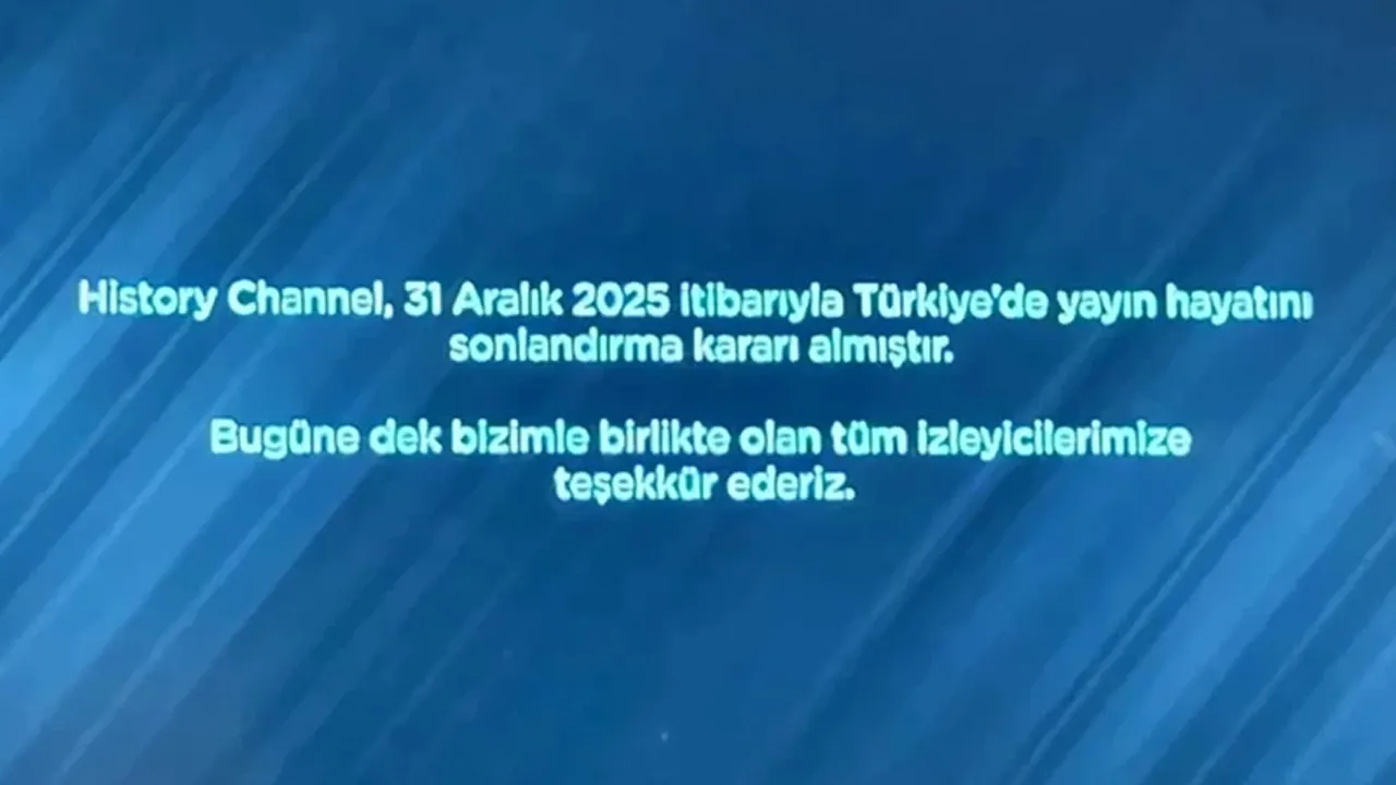 Bir devir kapandı! History Channel, Türkiye yayınlarını sona erdirdi