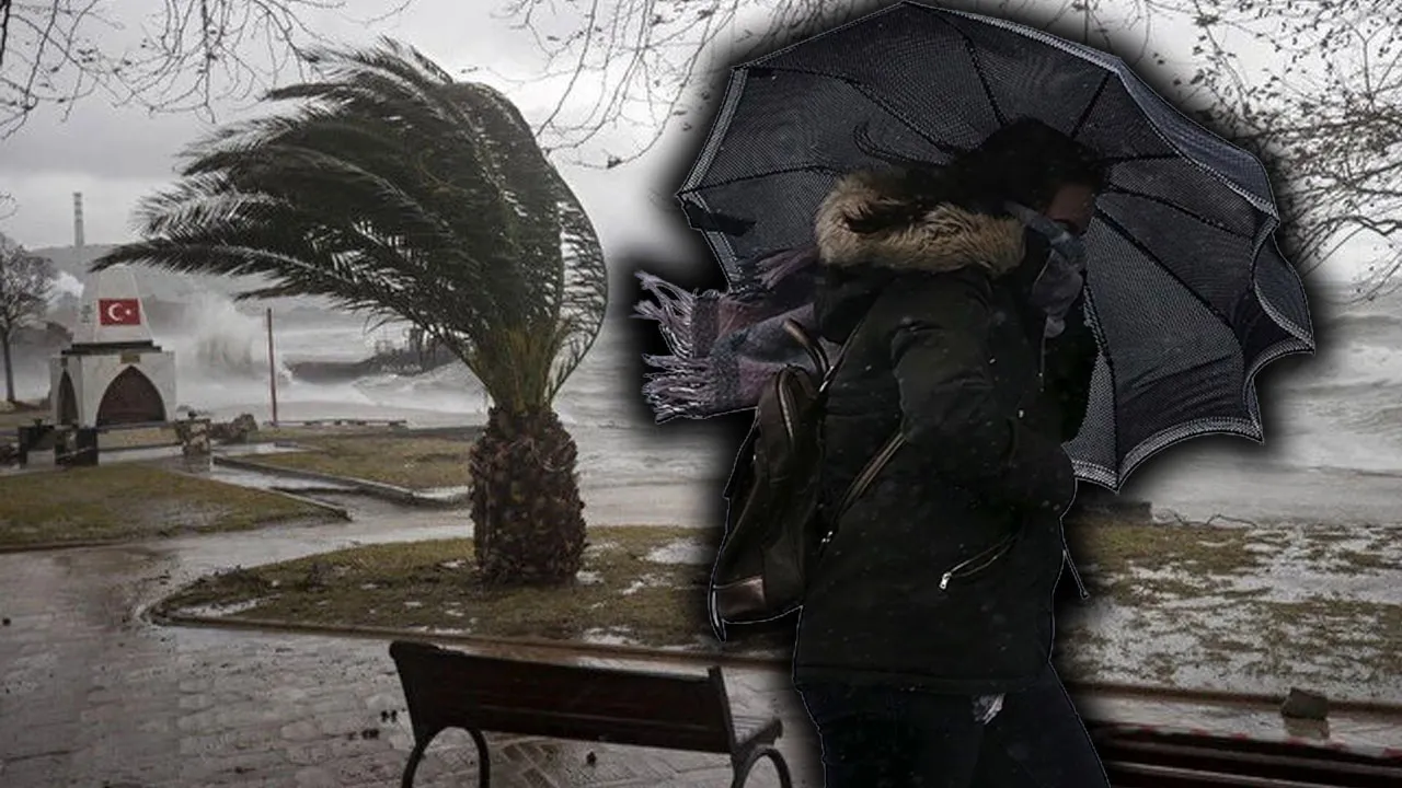 Çatılar uçabilir, ağaçlar devrilebilir! Meteoroloji'den şiddetli rüzgar ve fırtına uyarısı