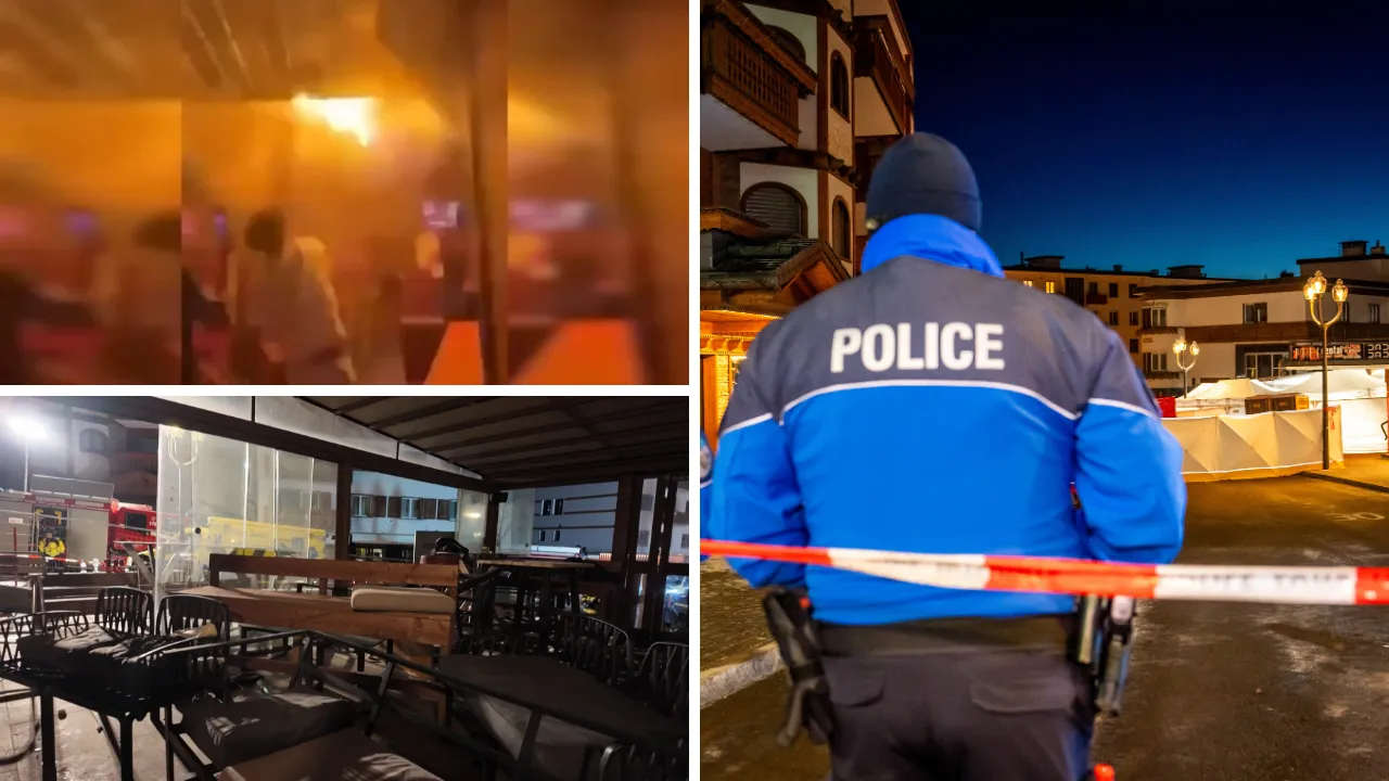 İsviçre'de kayak merkezi yangınında 40 kişinin hayatını kaybetti! Görüntüler, facianın boyutunu gözler önüne serdi