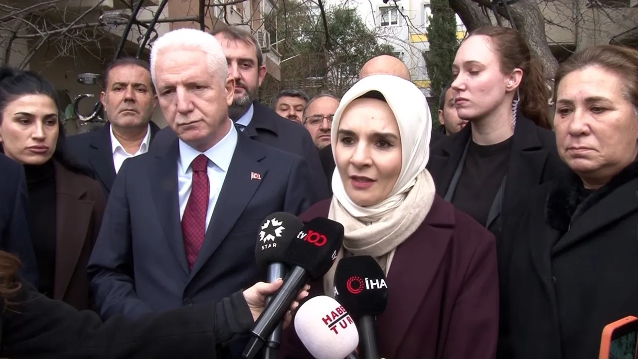 Bakan Göktaş, Atlas Çağlayan’ın ailesine ziyaret etti: Cumhurbaşkanımız talimatlarını verdi