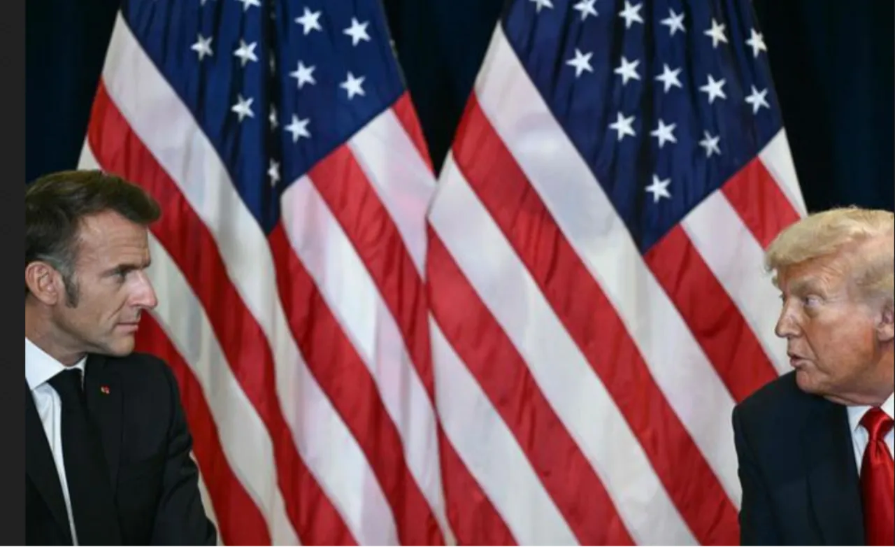  Davos yolunda Trump, Macron’dan gelen mesajı paylaştı: 