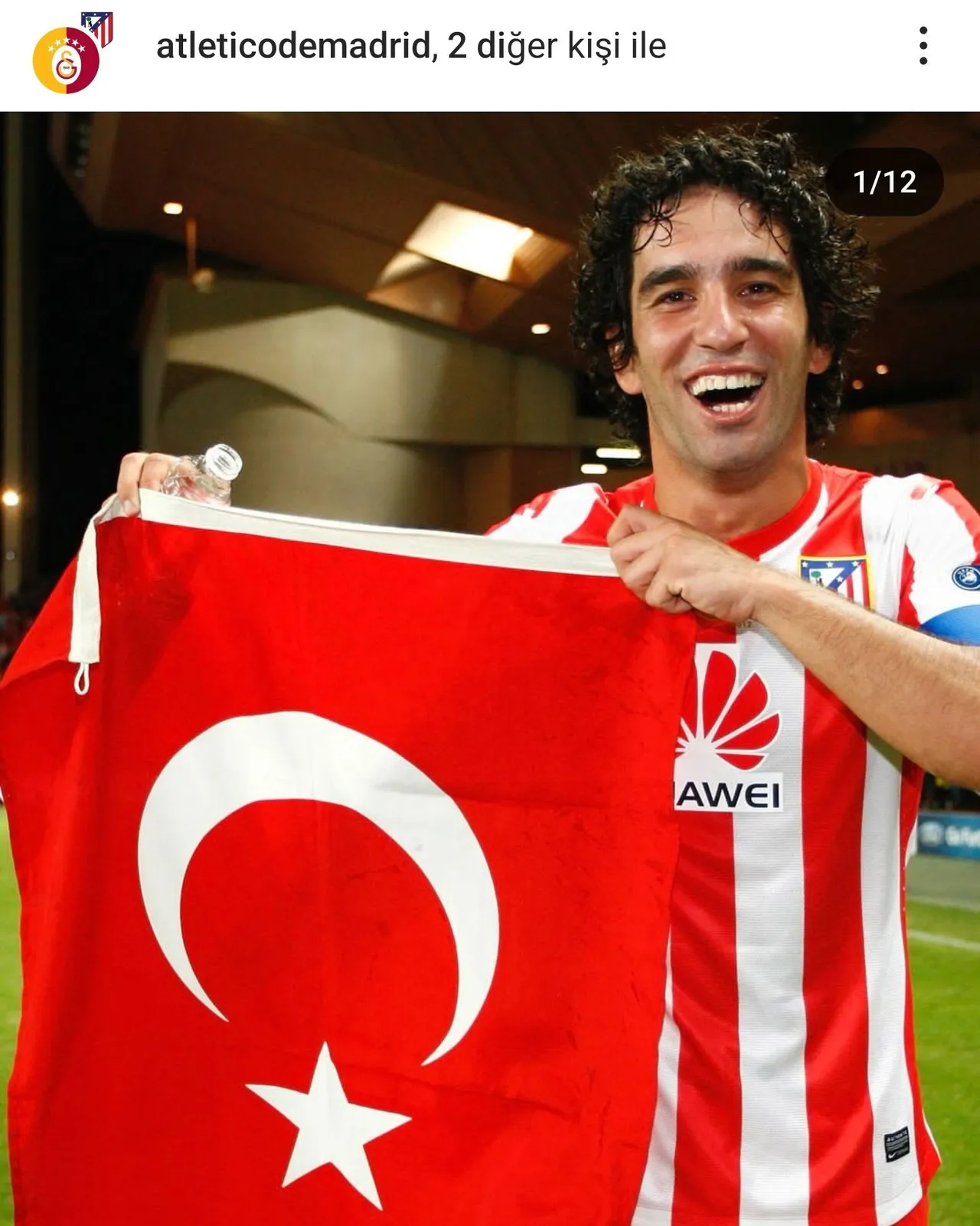 Galatasaray ve Atletico'nun ortak paylaşımı