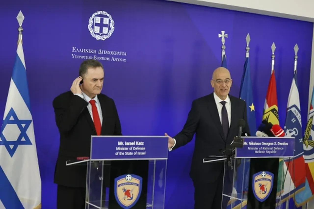 Savunma Bakanı olarak, İsrail ve Yunanistan arasındaki askeri ve bölgesel işbirliğini derinleştirme sözü verdiğini belirten Katz, "Son yıllarda Yunanistan ve İsrail gerçek bir ortaklık ilişkisi paylaşıyor." dedi.