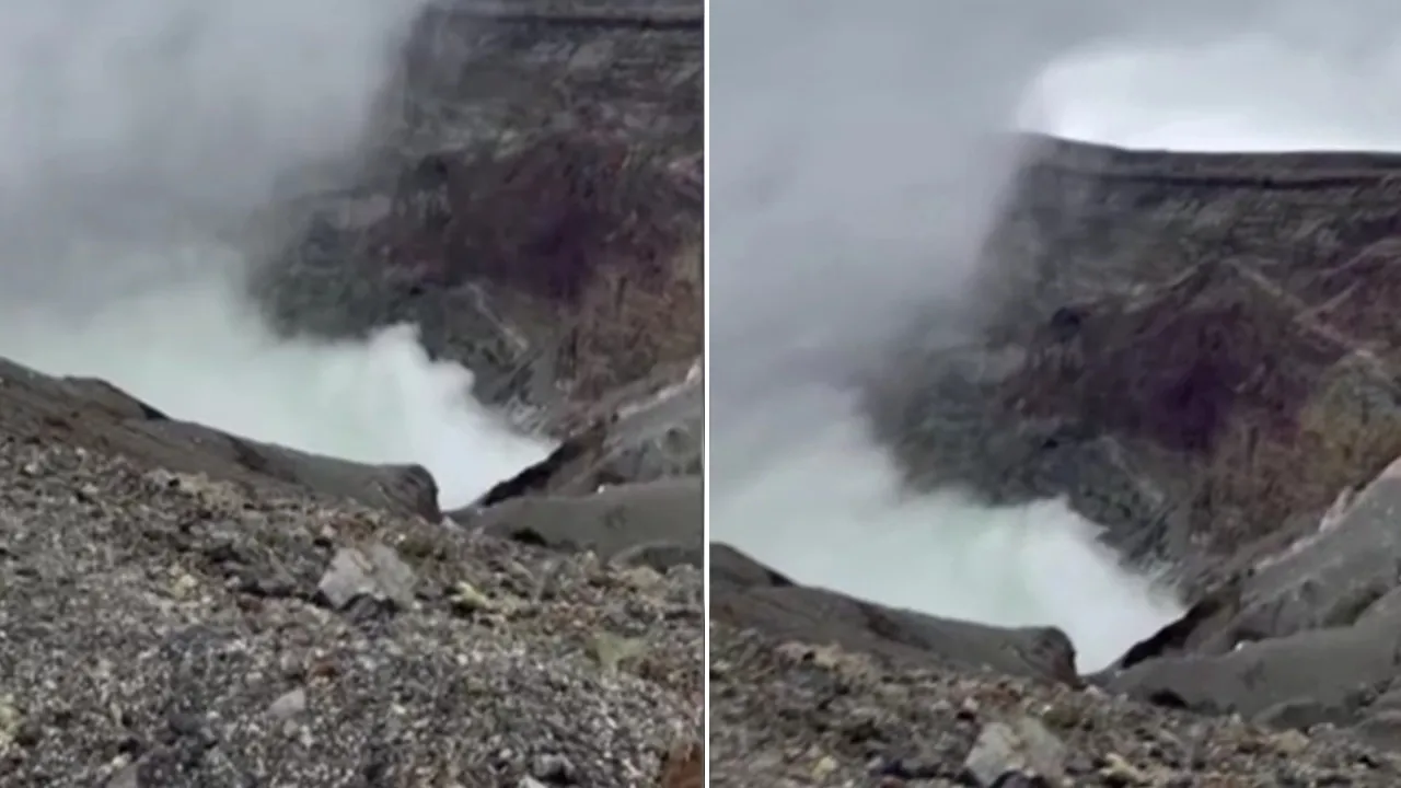 Radardan kaybolmuştu! Aso Dağı'nda helikopter enkazı bulundu