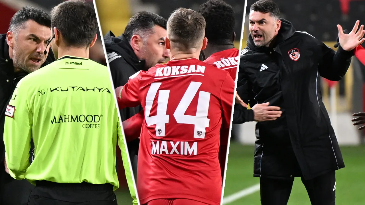 TFF duyurdu: Kırmızı kart sonrası çılgına dönen Burak Yılmaz'a 3 maç ceza