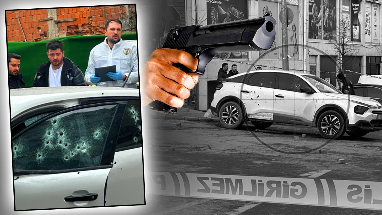 Kağıthane'deki silahlı saldırının görüntüsü ortaya çıktı