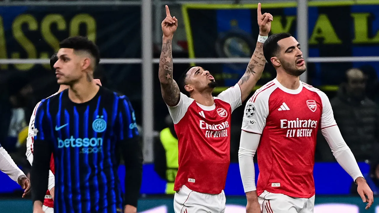 Arsenal, Inter'i de ezip geçti! Hakan Çalhanoğlu...