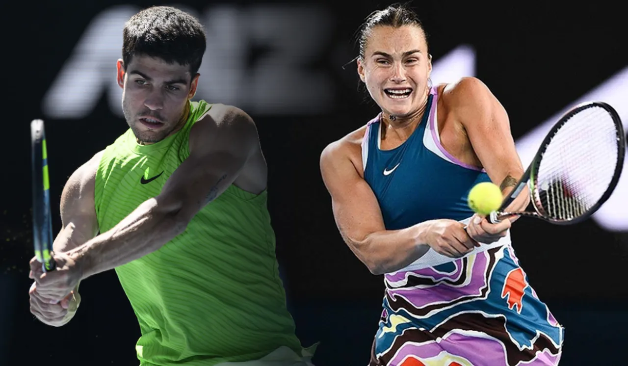 Avustralya Açık'ta Alcaraz ve Sabalenka, üçüncü tura çıktı