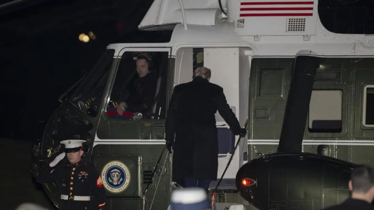 Davos Zirvesi'ne giden Trump'ın uçağı geri döndü! Beyaz Saray'dan açıklama var