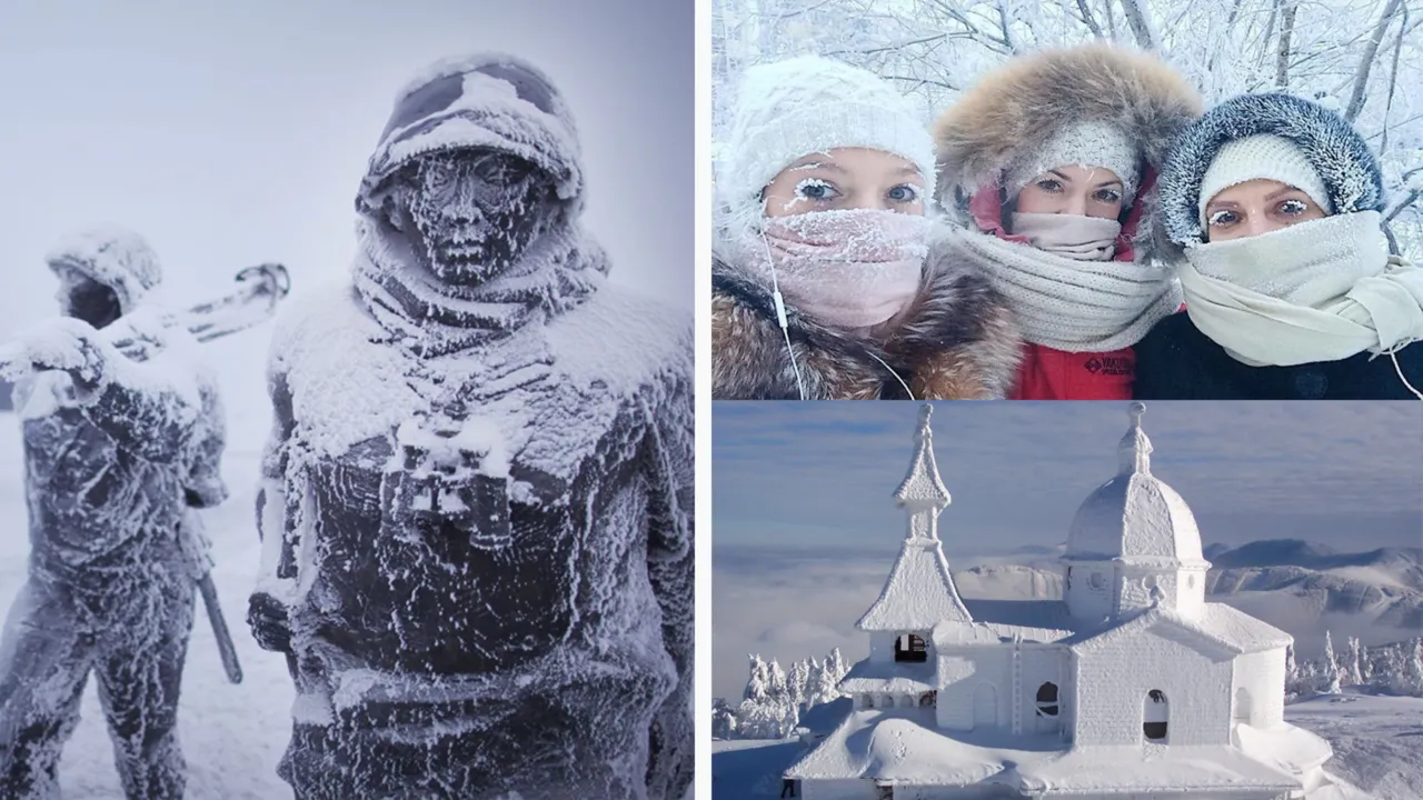 Dünyanın en soğuk köyü Oymyakon'da -71 derecede hayat: Motorlar durdurulmuyor, balıklar 30 saniyede donuyor