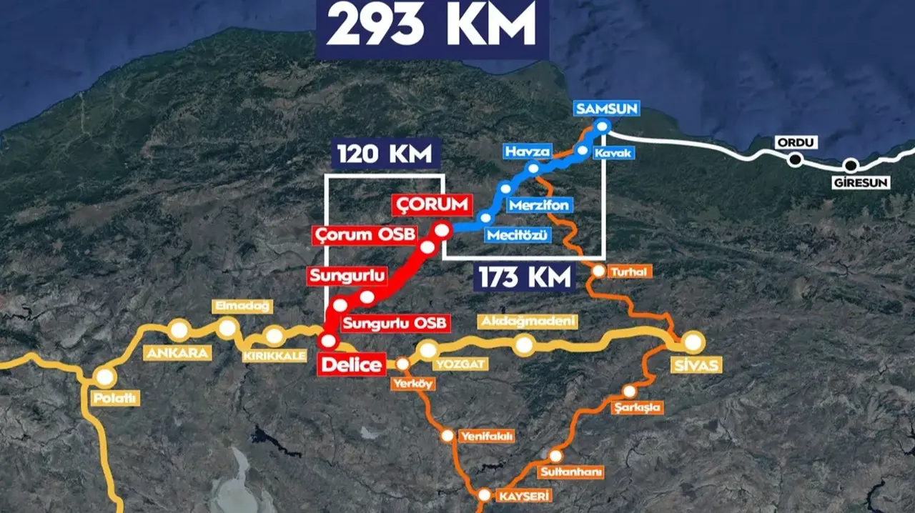 İki ili birbirine bağlayacak hızlı tren projesi! 9,5 saatlik yol 4,5 saate düşecek
