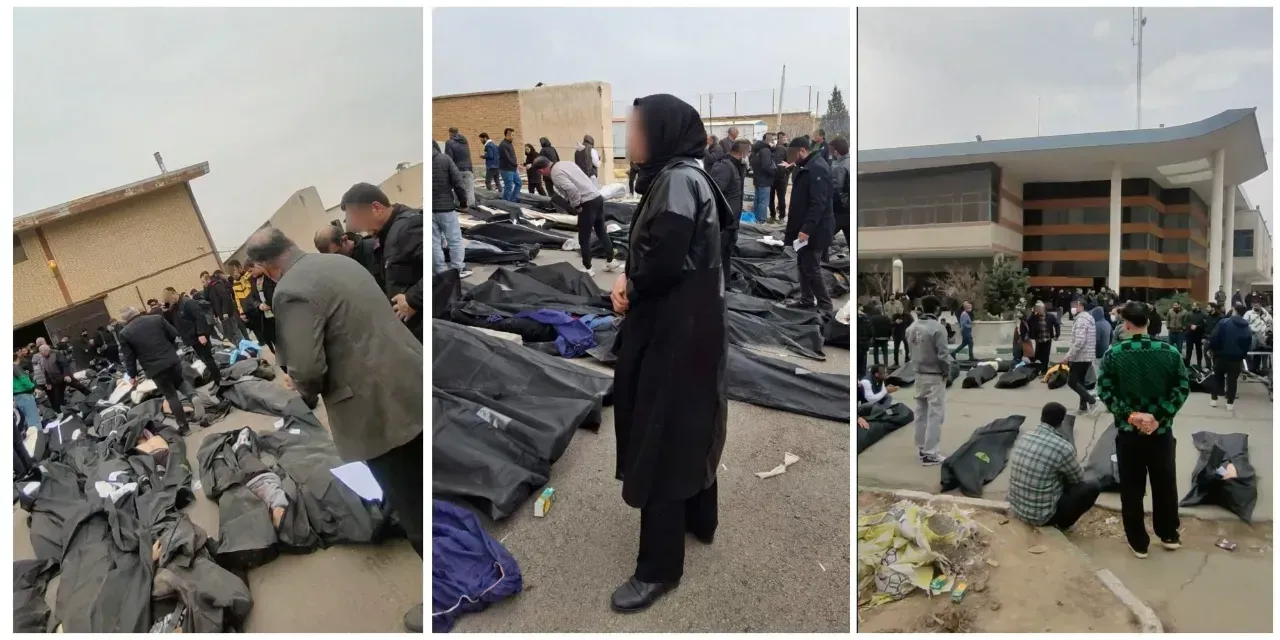 İRAN'DAN KORKUNÇ GÖRÜNTÜLER