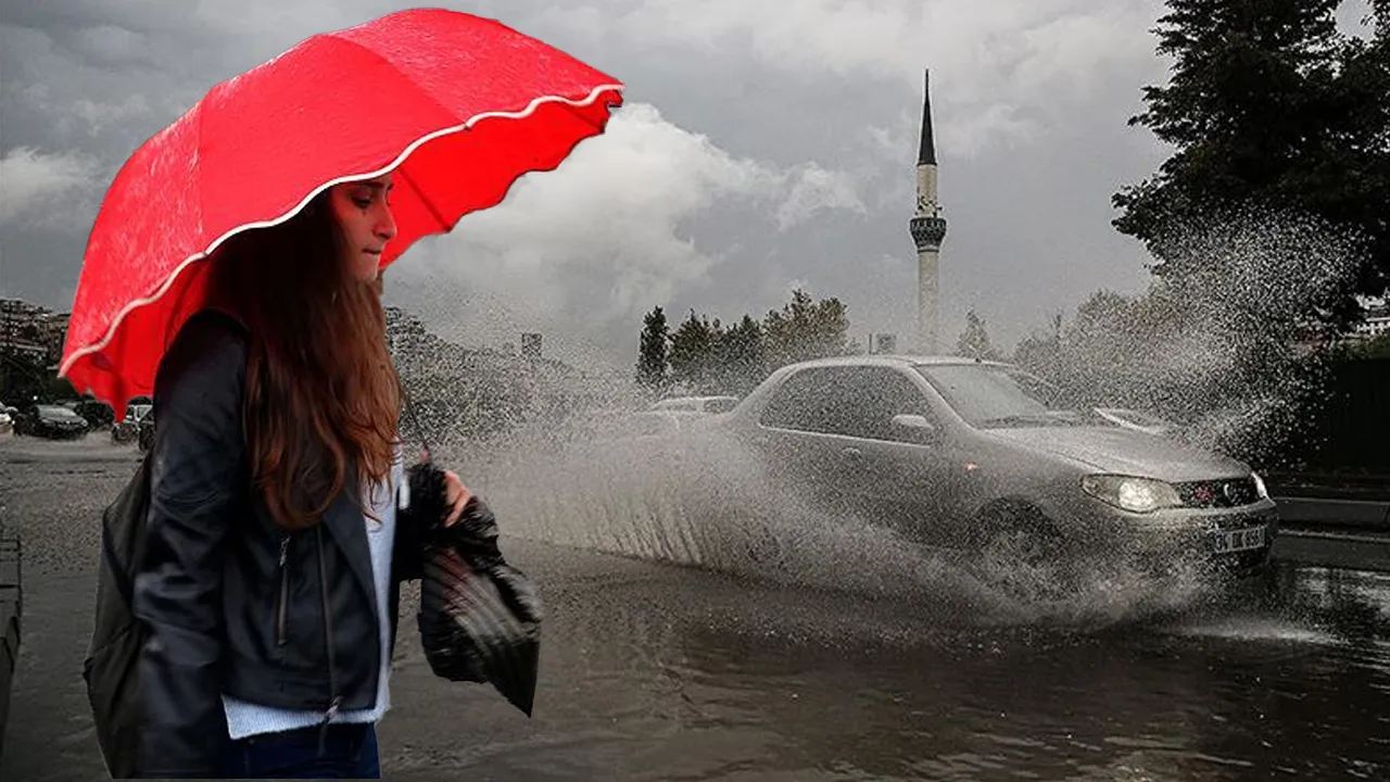 Son hava tahmin raporu geldi! 3 il sarı kodla uyarıldı... Şemsiye ve yağmurlukları hazırlayın