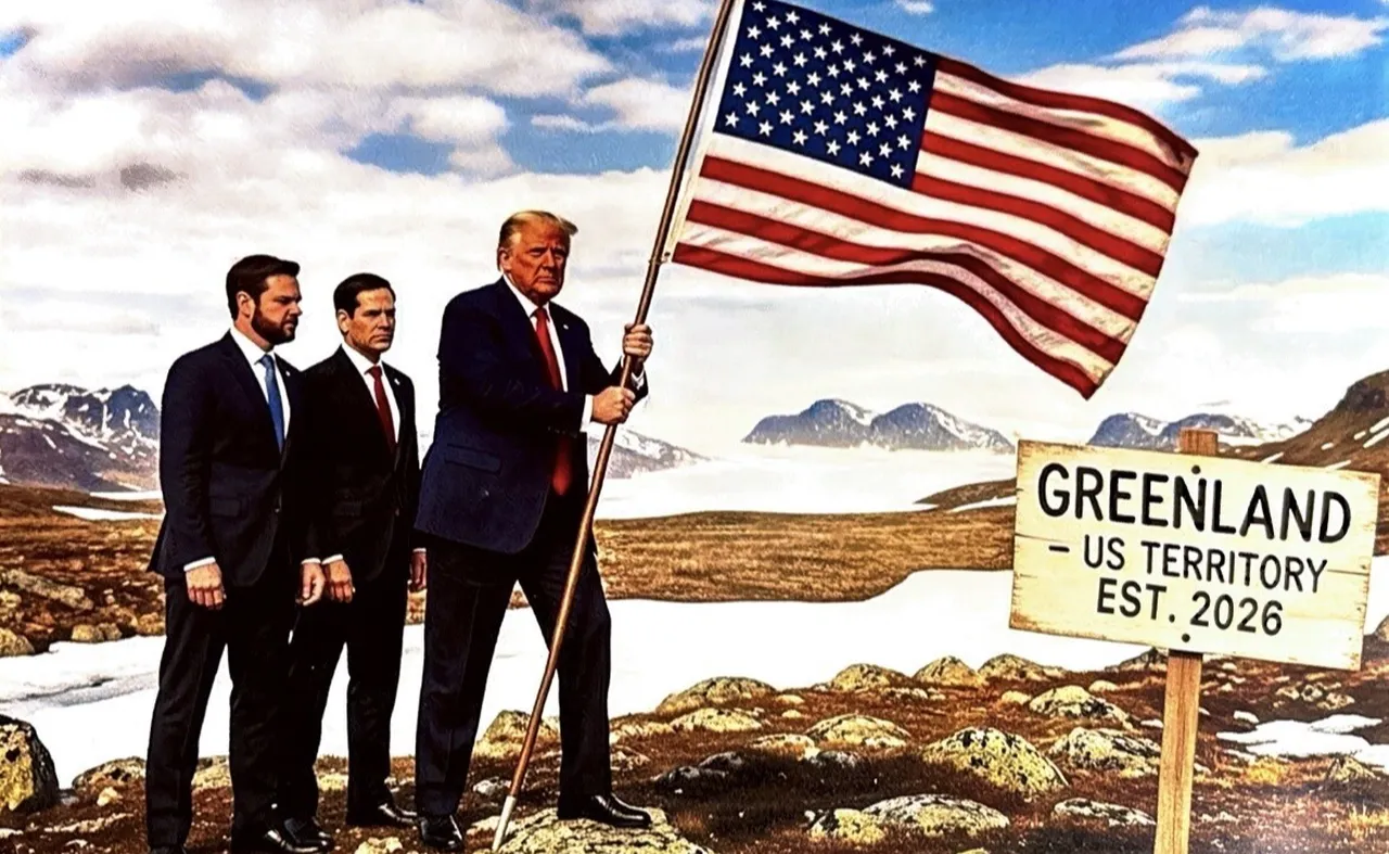 Trump, Grönland'a ABD bayrağı dikti! Artık geri dönüş yok