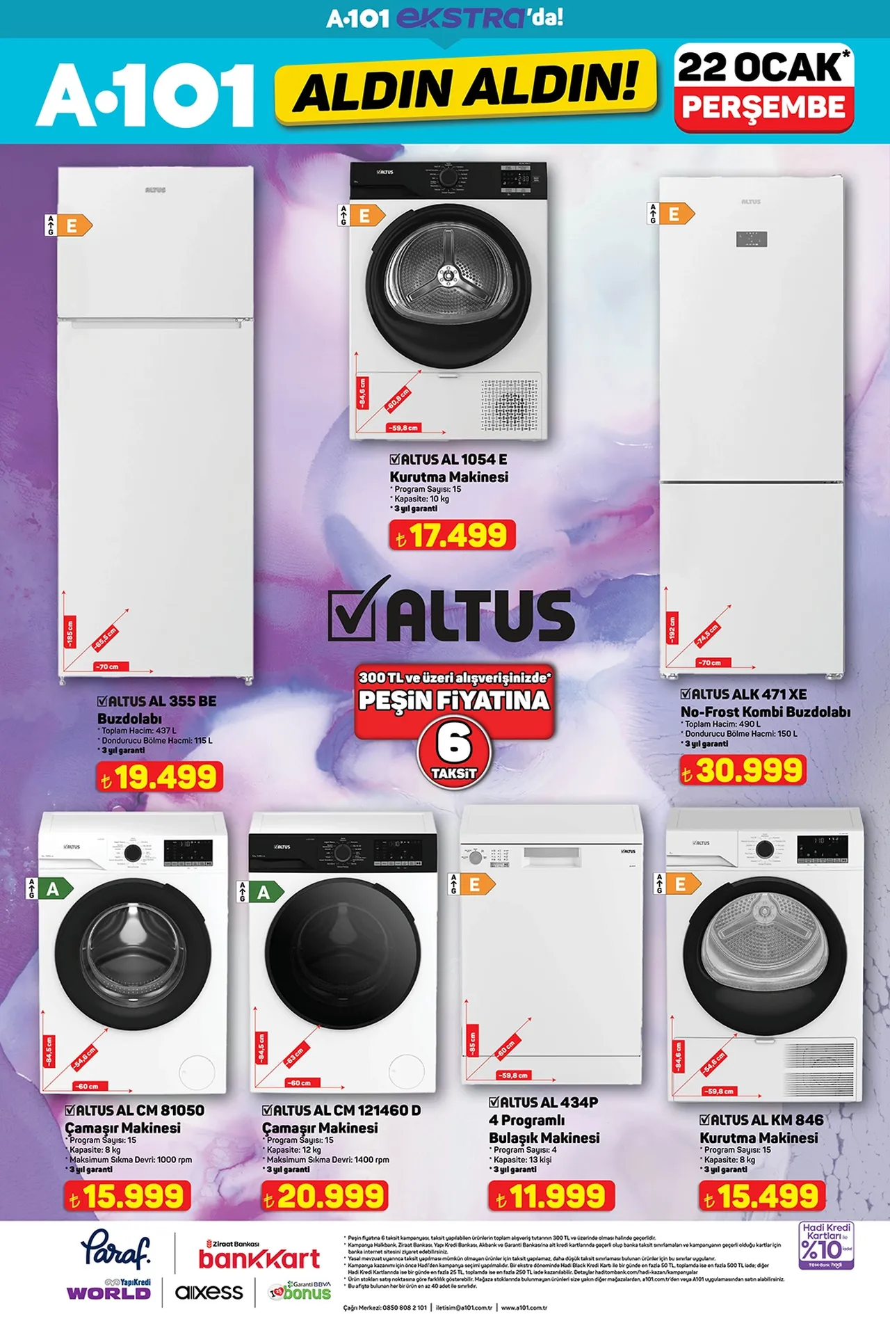 22 Ocak 2026 A101 kataloğu paylaşıldı: A101de neler var?