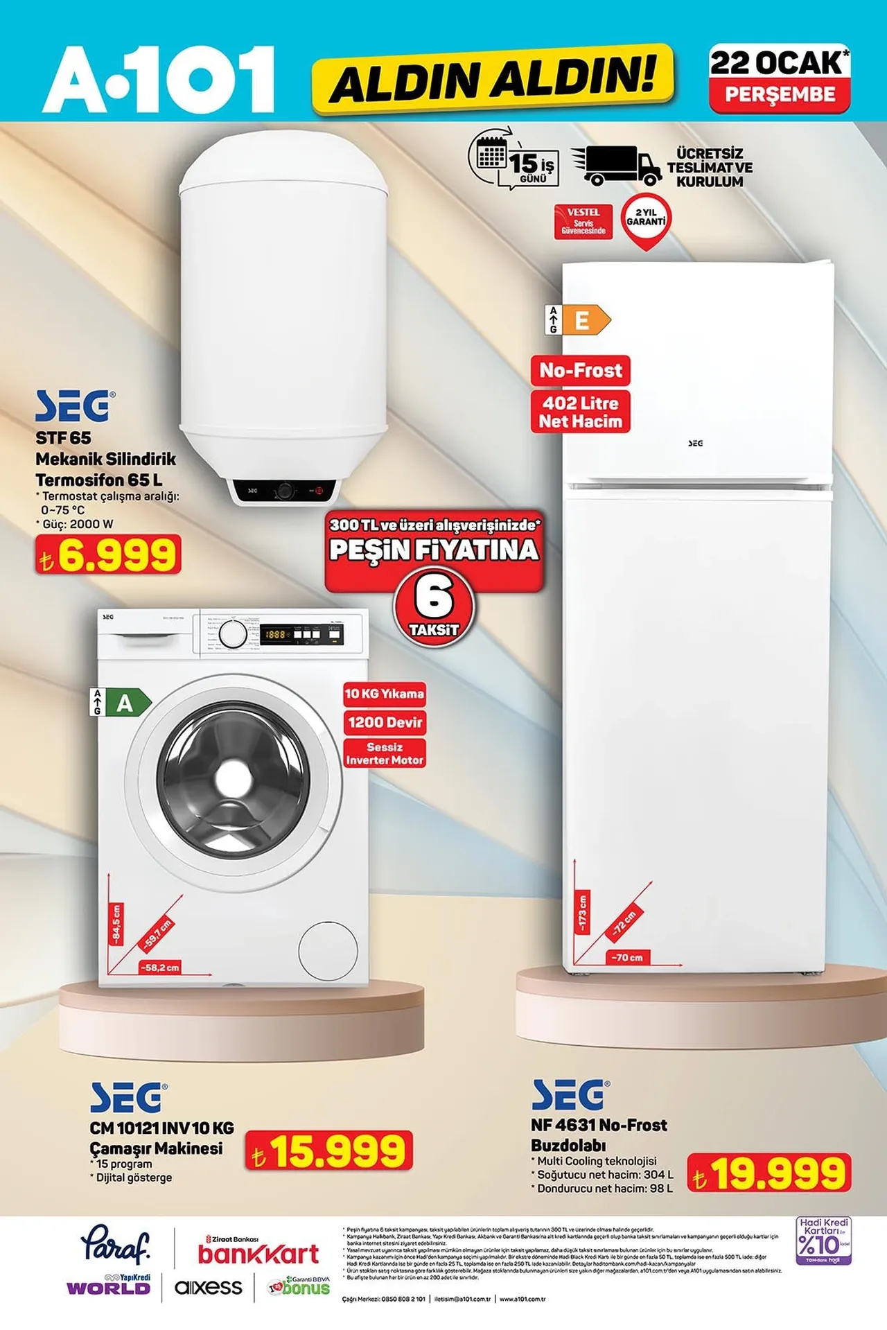 22 Ocak 2026 A101 kataloğu paylaşıldı: A101de neler var?